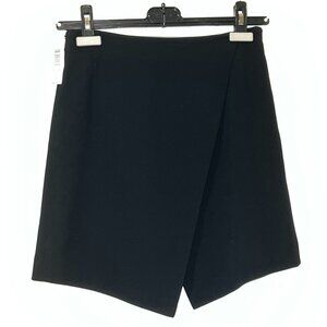 Aritzia Babaton Black Wrap Russ Skirt Size 0